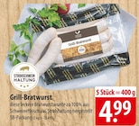 Grill-Bratwurst im Angebot bei famila Nordost in Stralsund Grill-Bratwurst Angebote bei famila Nordost Stralsund für 4,99 €