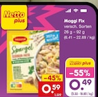Maggi Fix bei Netto Marken-Discount im Prospekt "" für 0,49 €