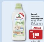 Sensitiv-Weichspüler Angebote von Frosch bei combi Osnabrück für 1,69 €