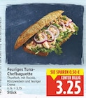 Feuriges Tuna-Chefbaguette im aktuellen E center Prospekt