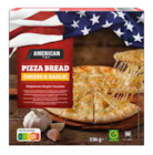 Knoblauch-Pizzabrot im ALDI SÜD Prospekt Knoblauch-Pizzabrot von AMERICAN im aktuellen ALDI SÜD Prospekt für 1,99 €