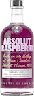 Vodka Raspberri 38% vol. - ABSOLUT en promo chez Casino Supermarchés Alès à 15,88 €