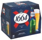 Biere blonde 5,5° - 1664 en promo chez U Express Biere blonde 5,5° - 1664 dans le catalogue U Express