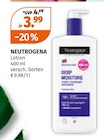 Lotion von Neutrogena für 3,99 € bei Müller im Angebot Lotion von Neutrogena im aktuellen Müller Prospekt