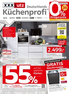 Küchenmöbel im aktuellen XXXLutz Möbelhäuser Prospekt (Mönchengladbach) Küchenmöbel im XXXLutz Möbelhäuser Prospekt "Deutschlands Küchenprofi" mit 12 Seiten (Mönchengladbach)