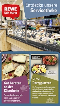 REWE Prospekt Dein Markt mit 35 Seiten