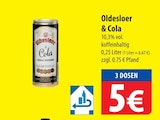 & Cola im Angebot bei famila Nordost in Elmshorn & Cola Angebote von Oldesloer bei famila Nordost Elmshorn für 5,00 €