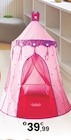 Ma tente de princesse - JouéClub à Pau Ma tente de princesse en promo chez JouéClub Pau à 39,99 €