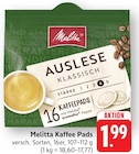 Auslese Klassisch Kaffee Pads im Angebot bei EDEKA in Heidenheim Auslese Klassisch Kaffee Pads Angebote von Melitta bei EDEKA Heidenheim für 1,99 €