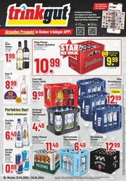 Aktueller Trinkgut Getränkemärkte Prospekt für Ronnenberg: Aktuelle Angebote mit 6} Seiten, 15.04.2024 - 20.04.2024