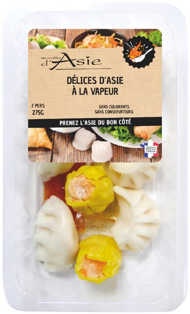 Merveilles d'Asie Délices d'Asie à la Vapeur