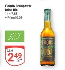 Aktuelles FOQUS Brainpower Drink Bio Angebot bei GLOBUS in Neuwied ab 2,49 €