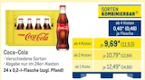 Aktuelle Coca Cola Angebote bei METRO in Stendal (Hansestadt) Aktuelles Coca-Cola Angebot bei METRO in Stendal (Hansestadt) ab 11,53 €