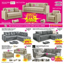 Couch im SB Möbel Boss Prospekt "UNSERE PREISE DREHEN TOTAL DURCH!" mit 12 Seiten (Duisburg)