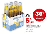 Cero 0,0° - Corona dans le catalogue Super U