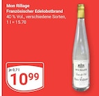 Französischer Edelobstbrand Angebote von Mon Rillage bei GLOBUS Koblenz für 10,99 €
