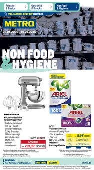 Ariel im aktuellen METRO Prospekt (Salzgitter) Ariel im METRO Prospekt "Wochenangebote + Gewinnspiel" mit 53 Seiten (Salzgitter)