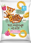 Kindersnack Maisringe mit Hirse, Banane und Himbeere, ab 8 Monaten Angebote von Billy Tiger bei dm-drogerie markt Pirna für 0,95 €