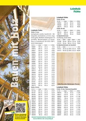 Leimholz Angebote im Prospekt "Holz- & Baukatalog 2023/24" von Holz Possling auf Seite 34