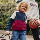Sweat à capuche zippé Creeks bordeaux garçon en promo chez La Halle Sweat à capuche zippé Creeks bordeaux garçon dans le catalogue La Halle