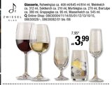 Glasserie Angebote von Zwiesel Glas bei Opti-Wohnwelt Schorndorf für 3,99 €