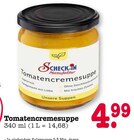 E center Bühlertal - Tomatencremesuppe Angebot im Prospekt Tomatencremesuppe bei E center im Bühlertal Prospekt für 4,99 €