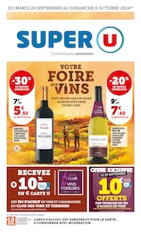 Prospectus Super U à Roche-lez-Beaupré: «Votre foire aux vins» ,  pages, du 24/09/2024 au 06/10/2024