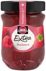 Fruchtaufstrich Samt Erdbeere oder Extra Konfitüre Himbeere bei nahkauf im Teublitz Prospekt für 1,99 €