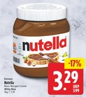 Aktuelle Nutella Angebote bei WEZ in Bad Oeynhausen Aktuelles Nutella Angebot bei WEZ in Bad Oeynhausen ab 3,29 €