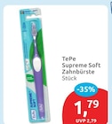 Supreme Soft Zahnbürste von TePe im aktuellen budni Prospekt