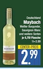 Weißer Burgunder von Maybach im aktuellen EDEKA Prospekt für 2,99 €
