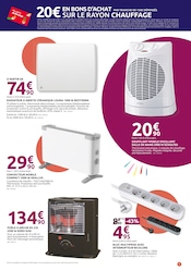 Radiateur Électrique Angebote im Prospekt "LES SUPER AFFAIRES nous RAPPROCHENT depuis 45 ans" von Mr.Bricolage Radiateur Électrique Angebote im Prospekt "LES SUPER AFFAIRES nous RAPPROCHENT depuis 45 ans" von Mr.Bricolage auf Seite 7