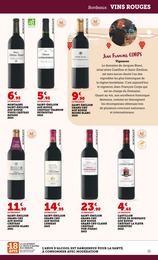 Offre Vin rouge bio dans le catalogue Super U du moment à la page 11