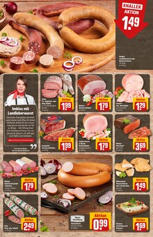 Fleisch im REWE Prospekt "Dein Markt" mit 40 Seiten (Darmstadt)