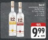 Ouzo 12 Gold Angebote von 1880 bei EDEKA Chemnitz für 9,99 €