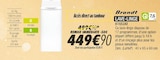 Promo Lave-linge à 449,90 € dans le catalogue Blanc Brun à La Roche-Blanche