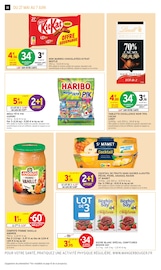 Promos Barre Chocolatée dans le catalogue "-50% DE REMISE IMMÉDIATE SUR LE 2ÈME" de Intermarché Super à la page 30 Promos Barre Chocolatée dans le catalogue "-50% DE REMISE IMMÉDIATE SUR LE 2ÈME" de Intermarché Super à la page 30