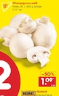 Champignons weiß im Netto Marken-Discount Prospekt Champignons weiß von Markttag im aktuellen Netto Marken-Discount Prospekt für 1,09 €