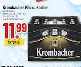 Pils o. Radler im Angebot bei Trinkgut in Dülmen Pils o. Radler Angebote von Krombacher bei Trinkgut Dülmen für 11,99 €