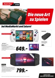 MediaMarkt Saturn Prospekt für Berlin: "Die neue Art zu Spielen", 5 Seiten, 25.02.2024 - 02.03.2024