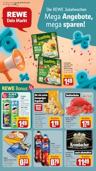 REWE Prospekt der KW 39 "Dein Markt" Aktueller REWE Prospekt "Dein Markt" Seite 1 von 32 Seiten