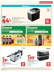 Promos Friteuse dans le catalogue "OFFRES DU MOMENT" de Auchan Hypermarché Friteuse en promo dans le catalogue Auchan Hypermarché à la page 33
