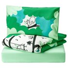 Babybett-Set 3-tlg. grün/türkis im Angebot bei IKEA in Singen Babybett-Set 3-tlg. grün/türkis Angebote von GRÖNFINK bei IKEA Singen für 15,99 €