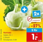 Kohlrabi im Angebot bei Netto Marken-Discount in Mannheim Kohlrabi Angebote bei Netto Marken-Discount Mannheim für 0,69 €