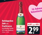 Rotkäppchen Sekt Angebote bei famila Nordost Pinneberg für 2,99 €