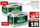 Bier Angebote von Beck's bei Marktkauf Fürth für 10,99 €