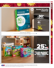 Prix et réduction Lego Friends dans le prospectus Carrefour Market en cours Offre Lego Friends dans le catalogue Carrefour Market du moment à la page 69