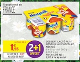 Dessert Lacté Petit Nesquik au Chocolat - NESTLÉ dans le catalogue Intermarché Hyper