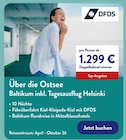 Über die Ostsee Baltikum inkl. Tagesausflug Helsinki von DFDS im aktuellen ALDI Nord Prospekt für 1.299,00 €