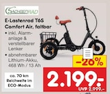 E-Lastenrad T6S Comfort Air, faltbar Angebote von Sachsenrad bei Netto Marken-Discount Wismar für 2.199,00 €